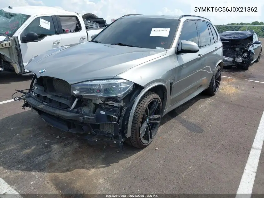 2018 BMW X5 M VIN: 5YMKT6C56J0X21362 Lot: 42617003