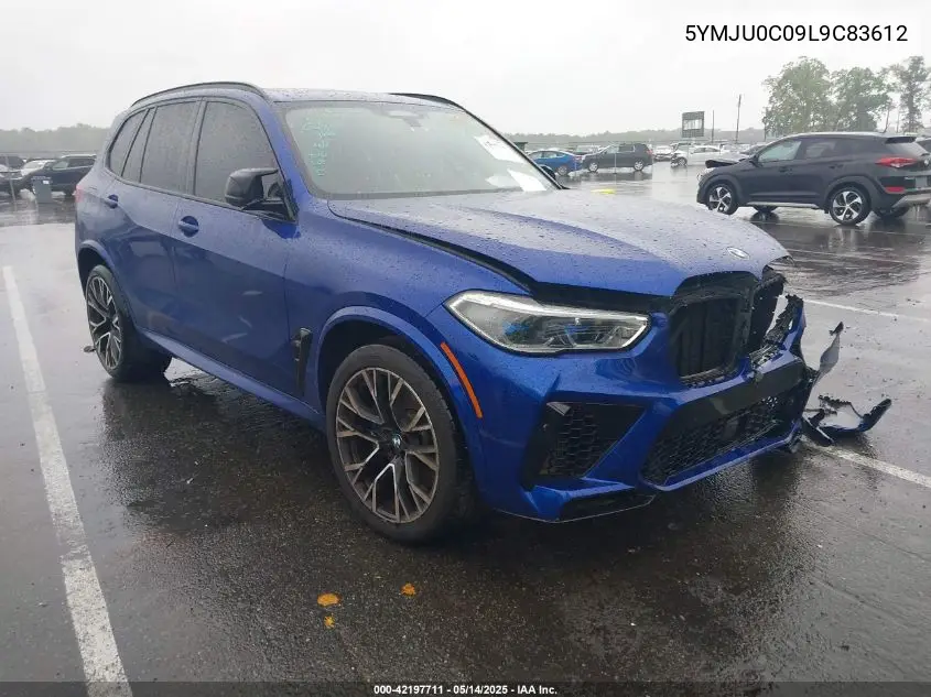 5ymju0c09l9c83612 5YMJU0C09L9C83612 2020 BMW X5 M Competition