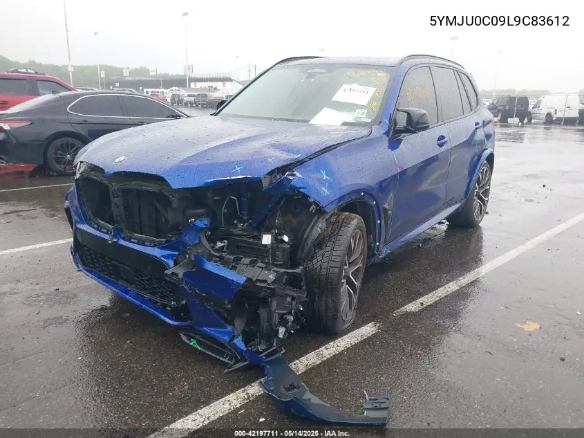 5ymju0c09l9c83612 5YMJU0C09L9C83612 2020 BMW X5 M Competition