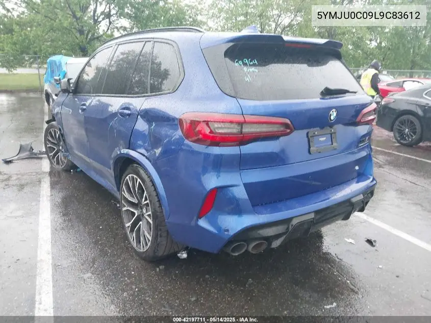 5ymju0c09l9c83612 5YMJU0C09L9C83612 2020 BMW X5 M Competition