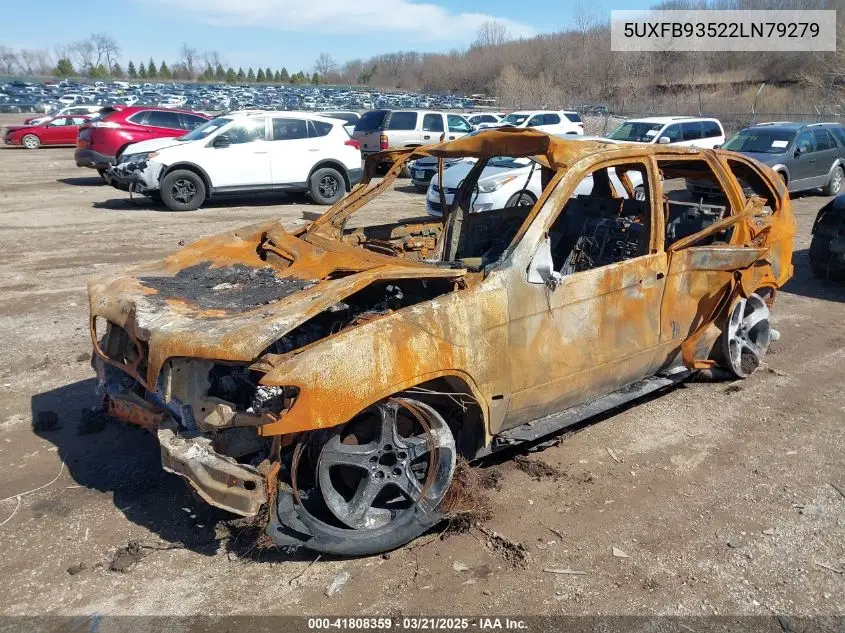 2002 BMW X5 4.6Is VIN: 5UXFB93522LN79279 Lot: 41808359