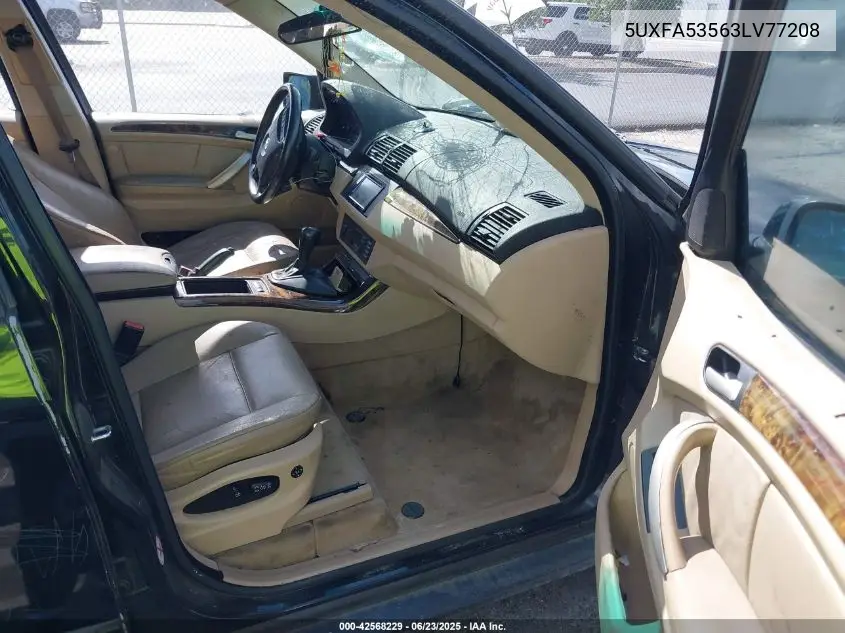 2003 BMW X5 3.0I VIN: 5UXFA53563LV77208 Lot: 42568229