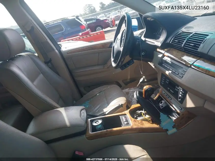 2004 BMW X5 3.0I VIN: 5UXFA135X4LU23160 Lot: 42737886