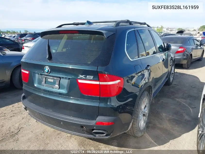 2008 BMW X5 4.8I VIN: 5UXFE83528L161959 Lot: 12321774