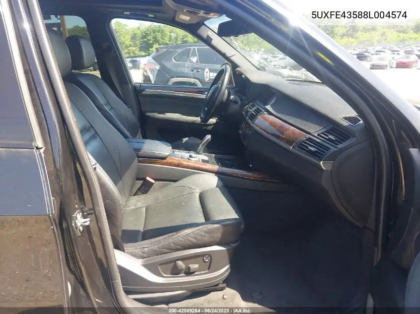 2008 BMW X5 3.0Si VIN: 5UXFE43588L004574 Lot: 42589264