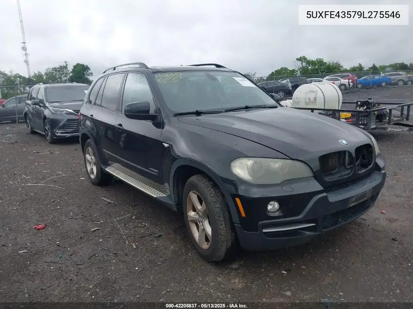 2009 BMW X5 xDrive30I VIN: 5UXFE43579L275546 Lot: 42205837