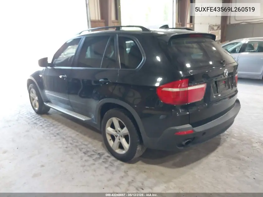 2009 BMW X5 xDrive30I VIN: 5UXFE43569L260519 Lot: 42248857