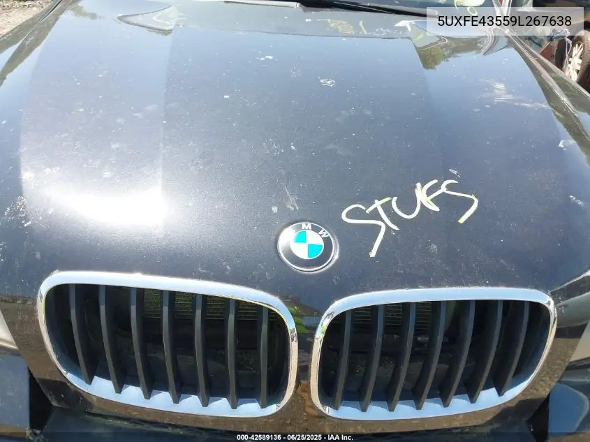 2009 BMW X5 xDrive30I VIN: 5UXFE43559L267638 Lot: 42589136