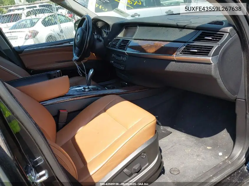 2009 BMW X5 xDrive30I VIN: 5UXFE43559L267638 Lot: 42589136