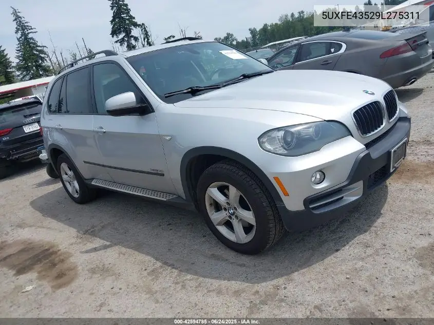 2009 BMW X5 xDrive30I VIN: 5UXFE43529L275311 Lot: 42594785