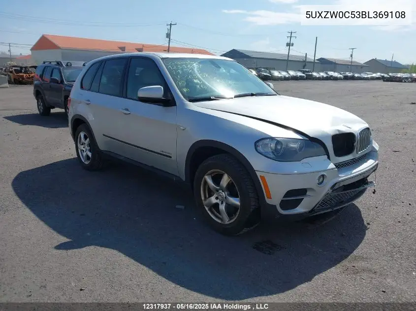 2011 BMW X5 xDrive35D VIN: 5UXZW0C53BL369108 Lot: 12317937