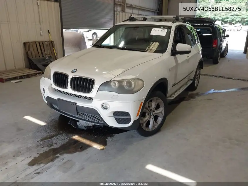 2011 BMW X5 xDrive35I/xDrive35I Premium/xDrive35I Sport Activity VIN: 5UXZV4C58BLL58275 Lot: 42597975