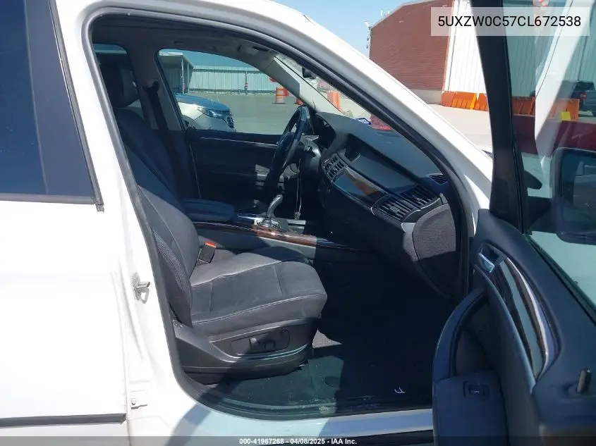 2012 BMW X5 xDrive35D VIN: 5UXZW0C57CL672538 Lot: 41967268