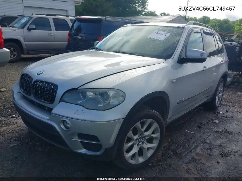 2012 BMW X5 xDrive35I/xDrive35I Premium/xDrive35I Sport Activity VIN: 5UXZV4C56CL749457 Lot: 42250854