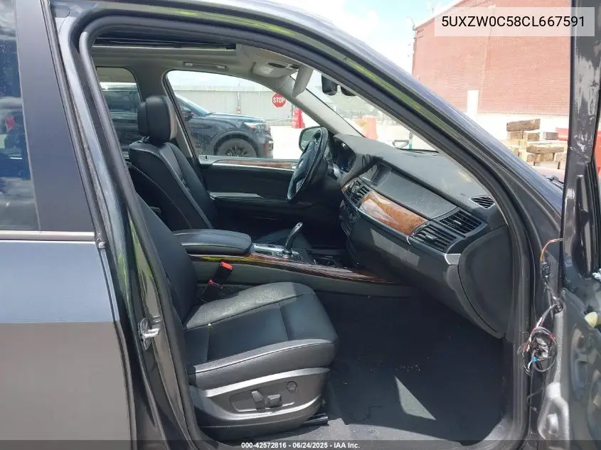 2012 BMW X5 xDrive35D VIN: 5UXZW0C58CL667591 Lot: 42572816