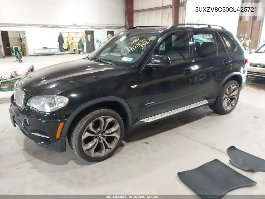 2012 BMW X5 xDrive50I VIN: 5UXZV8C50CL425721 Lot: 42590676