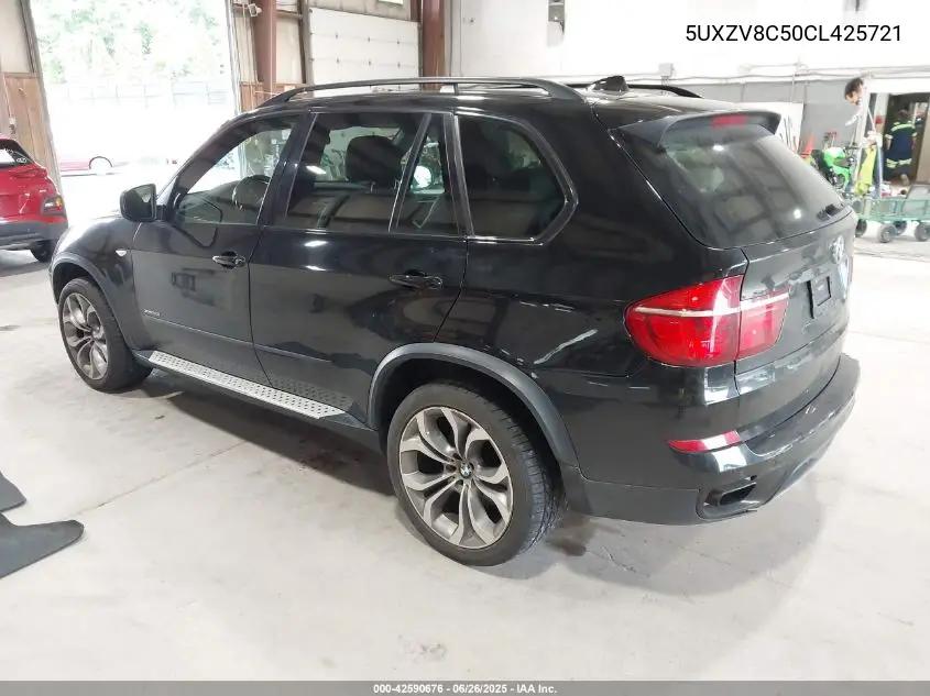 2012 BMW X5 xDrive50I VIN: 5UXZV8C50CL425721 Lot: 42590676