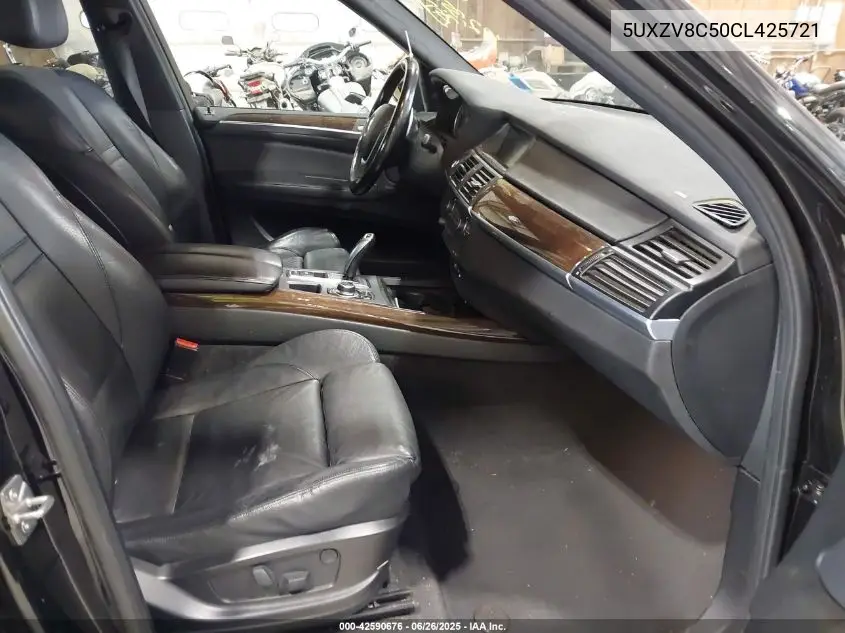 2012 BMW X5 xDrive50I VIN: 5UXZV8C50CL425721 Lot: 42590676