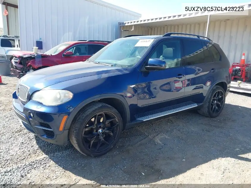 2012 BMW X5 xDrive50I VIN: 5UXZV8C57CL423223 Lot: 42606594