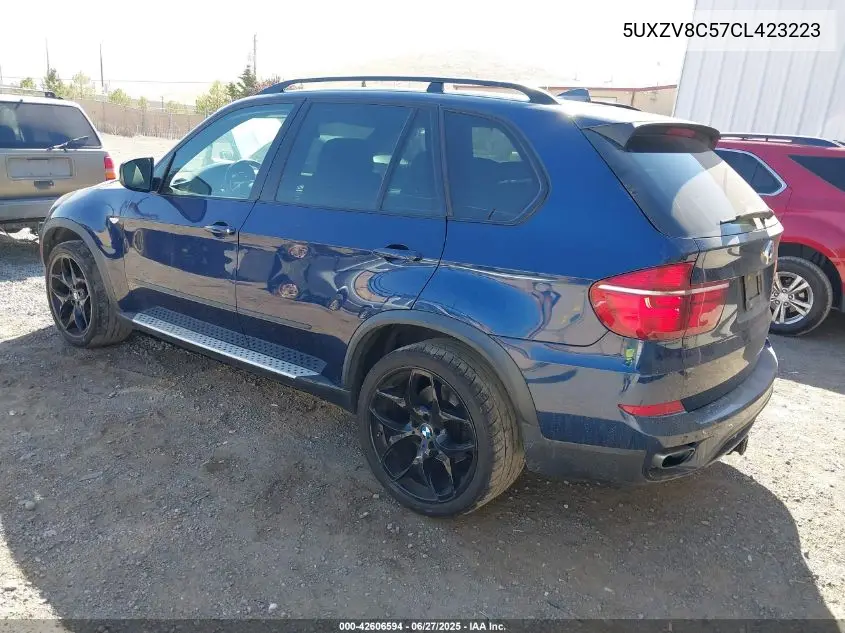 2012 BMW X5 xDrive50I VIN: 5UXZV8C57CL423223 Lot: 42606594