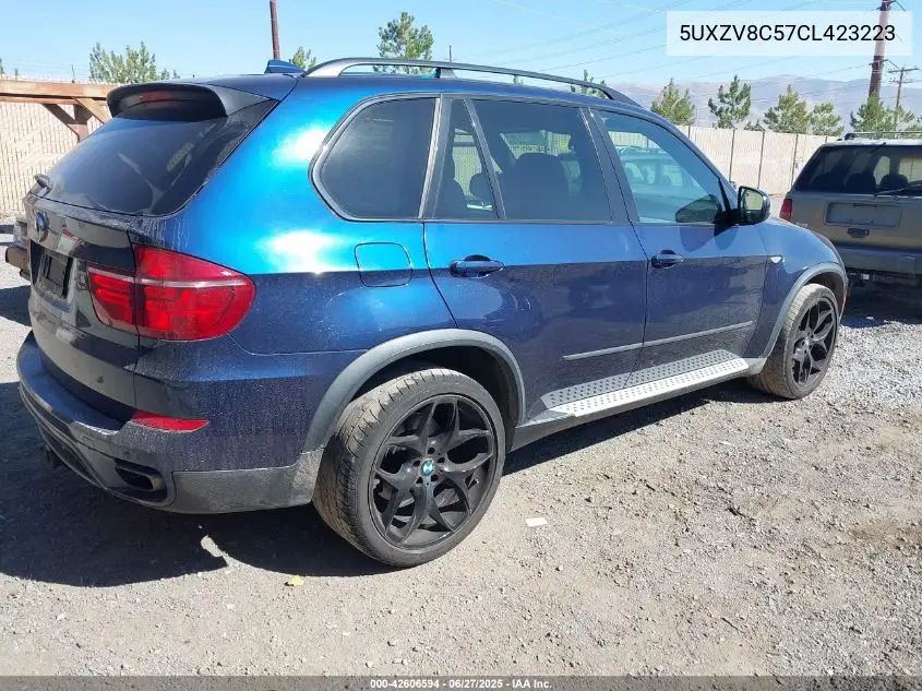 2012 BMW X5 xDrive50I VIN: 5UXZV8C57CL423223 Lot: 42606594