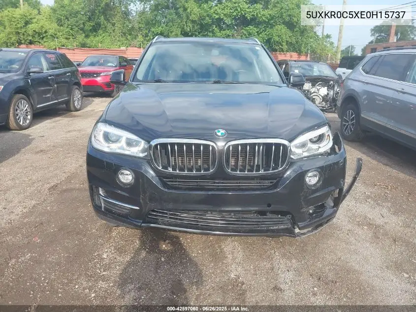 2014 BMW X5 xDrive35I VIN: 5UXKR0C5XE0H15737 Lot: 42597060
