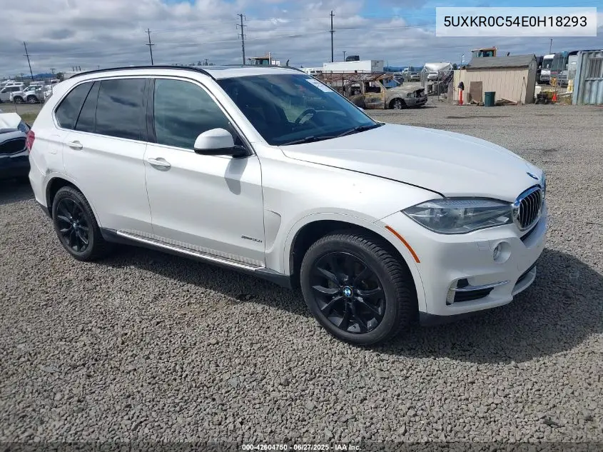 2014 BMW X5 xDrive35I VIN: 5UXKR0C54E0H18293 Lot: 42604750