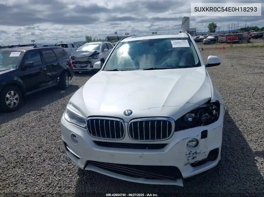 2014 BMW X5 xDrive35I VIN: 5UXKR0C54E0H18293 Lot: 42604750