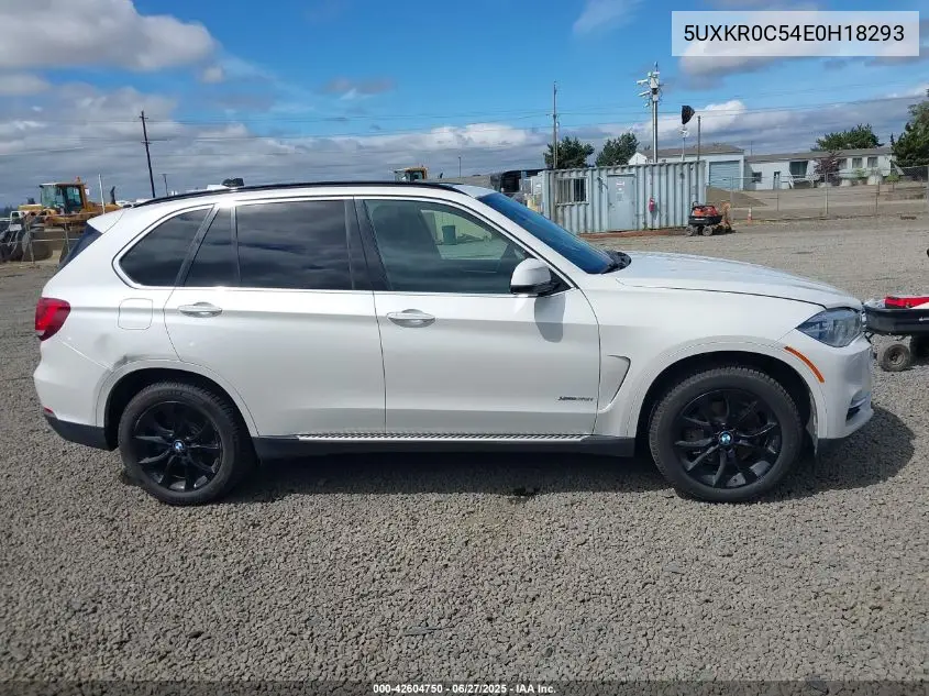 2014 BMW X5 xDrive35I VIN: 5UXKR0C54E0H18293 Lot: 42604750