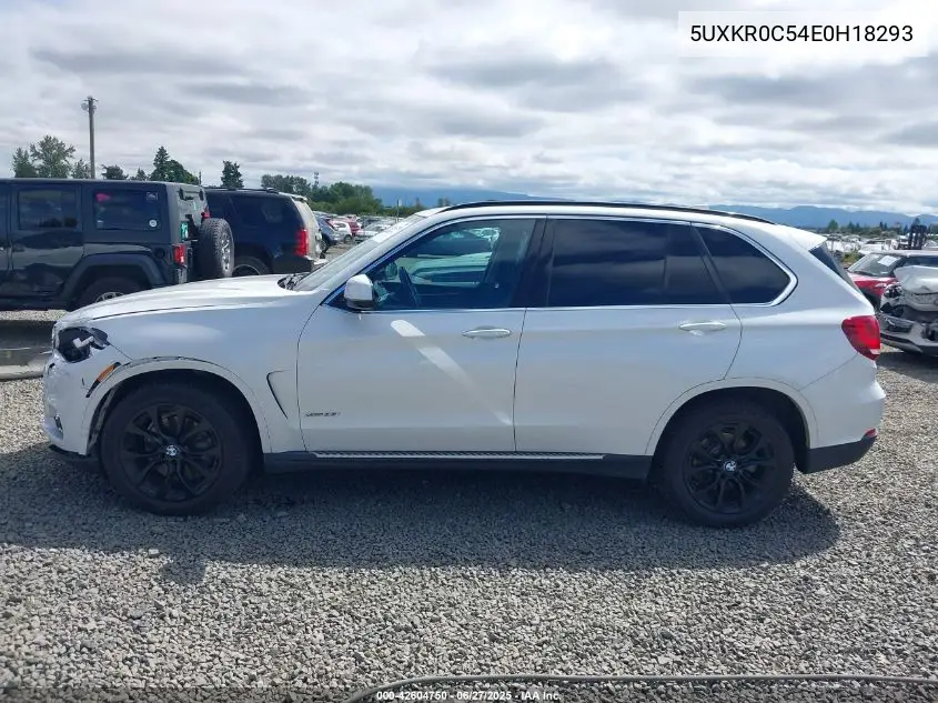 2014 BMW X5 xDrive35I VIN: 5UXKR0C54E0H18293 Lot: 42604750