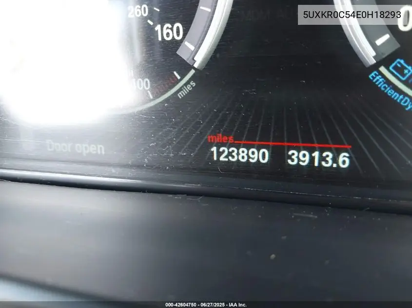 2014 BMW X5 xDrive35I VIN: 5UXKR0C54E0H18293 Lot: 42604750