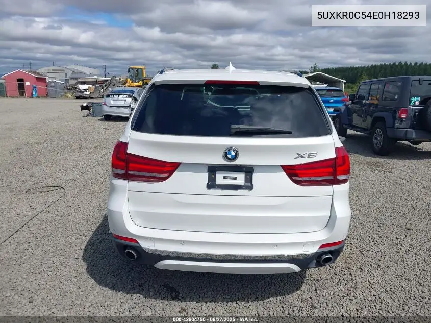 2014 BMW X5 xDrive35I VIN: 5UXKR0C54E0H18293 Lot: 42604750