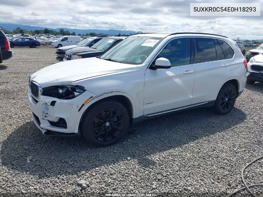 2014 BMW X5 xDrive35I VIN: 5UXKR0C54E0H18293 Lot: 42604750