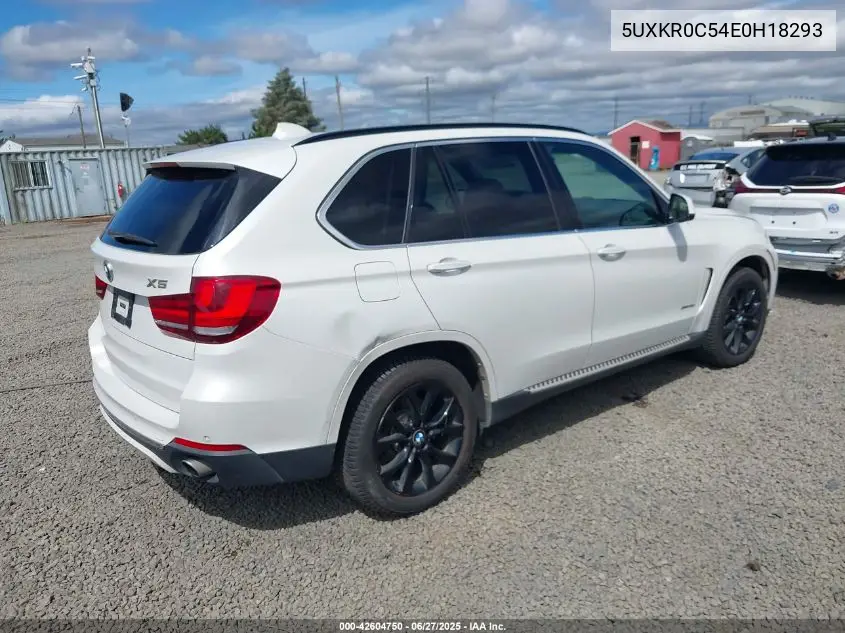 2014 BMW X5 xDrive35I VIN: 5UXKR0C54E0H18293 Lot: 42604750