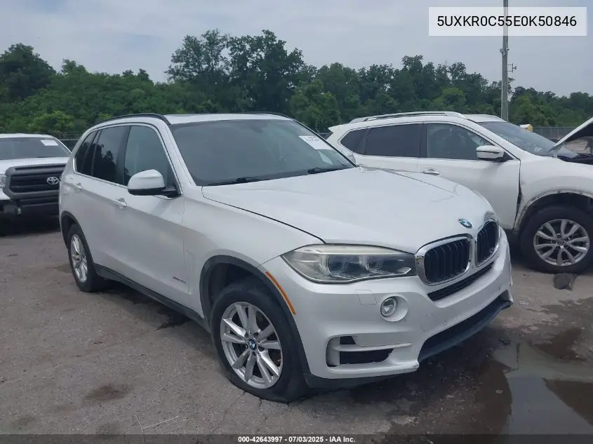 2014 BMW X5 xDrive35I VIN: 5UXKR0C55E0K50846 Lot: 42643997