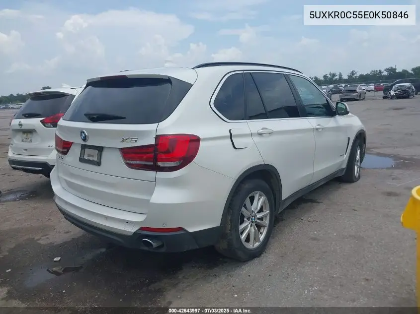 2014 BMW X5 xDrive35I VIN: 5UXKR0C55E0K50846 Lot: 42643997