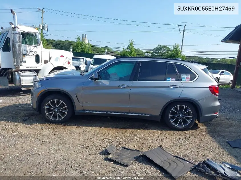2014 BMW X5 xDrive35I VIN: 5UXKR0C55E0H27469 Lot: 42746965