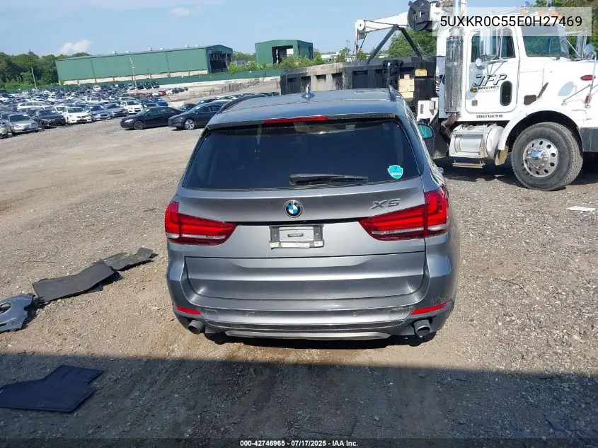 2014 BMW X5 xDrive35I VIN: 5UXKR0C55E0H27469 Lot: 42746965