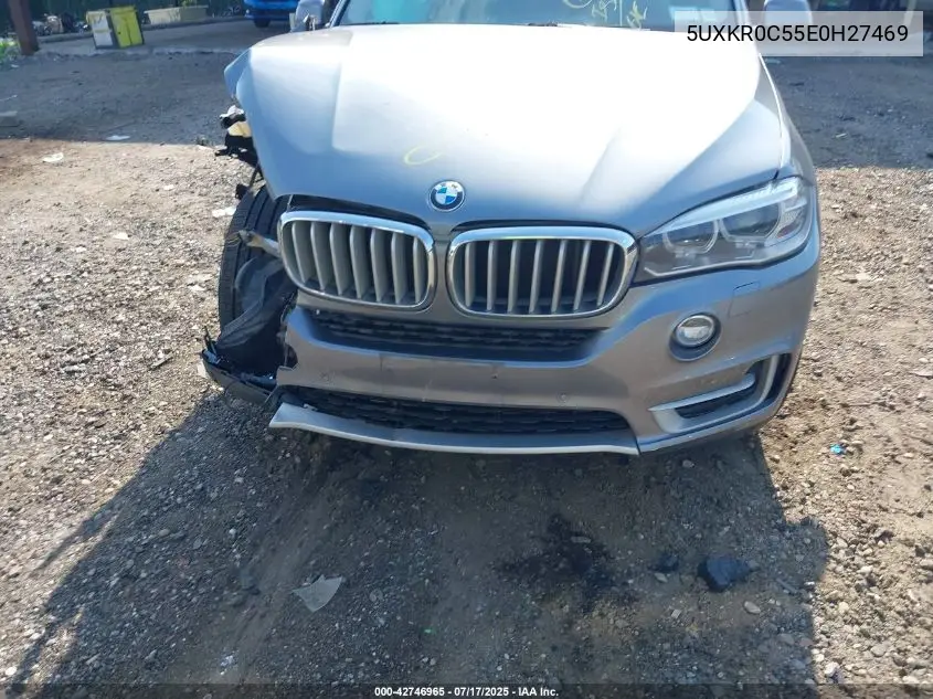 2014 BMW X5 xDrive35I VIN: 5UXKR0C55E0H27469 Lot: 42746965