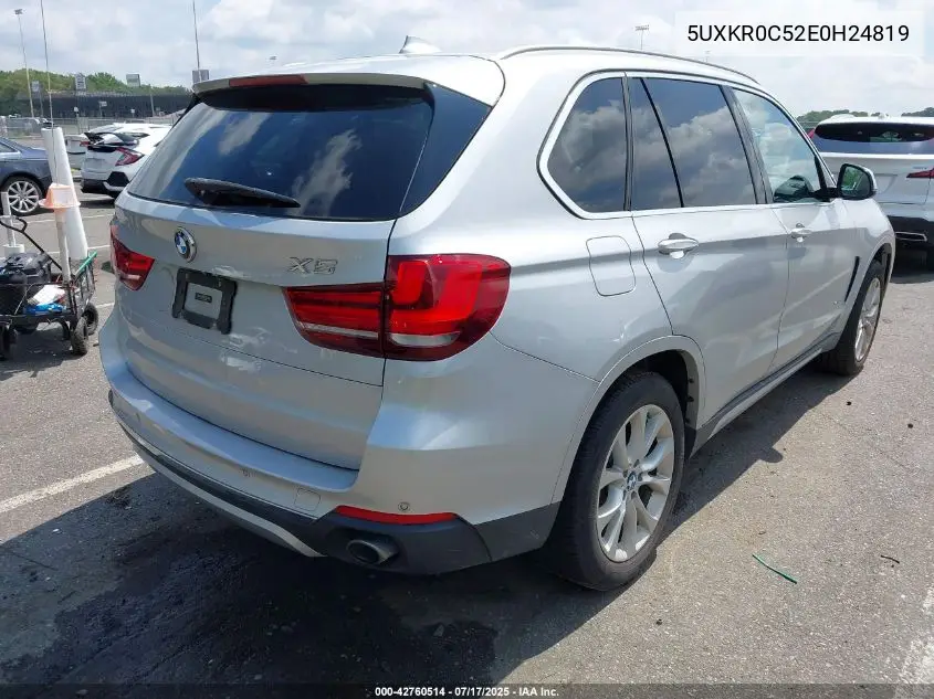 2014 BMW X5 xDrive35I VIN: 5UXKR0C52E0H24819 Lot: 42760514