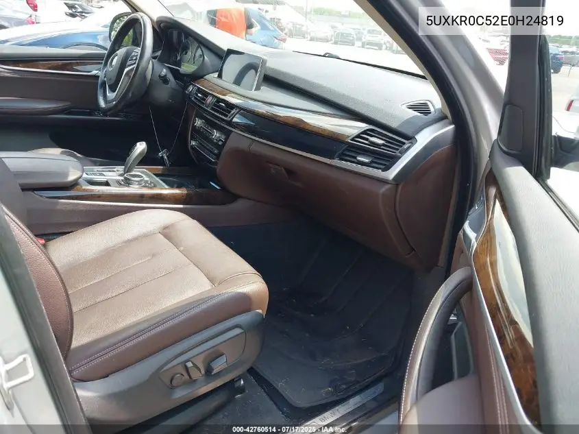 2014 BMW X5 xDrive35I VIN: 5UXKR0C52E0H24819 Lot: 42760514