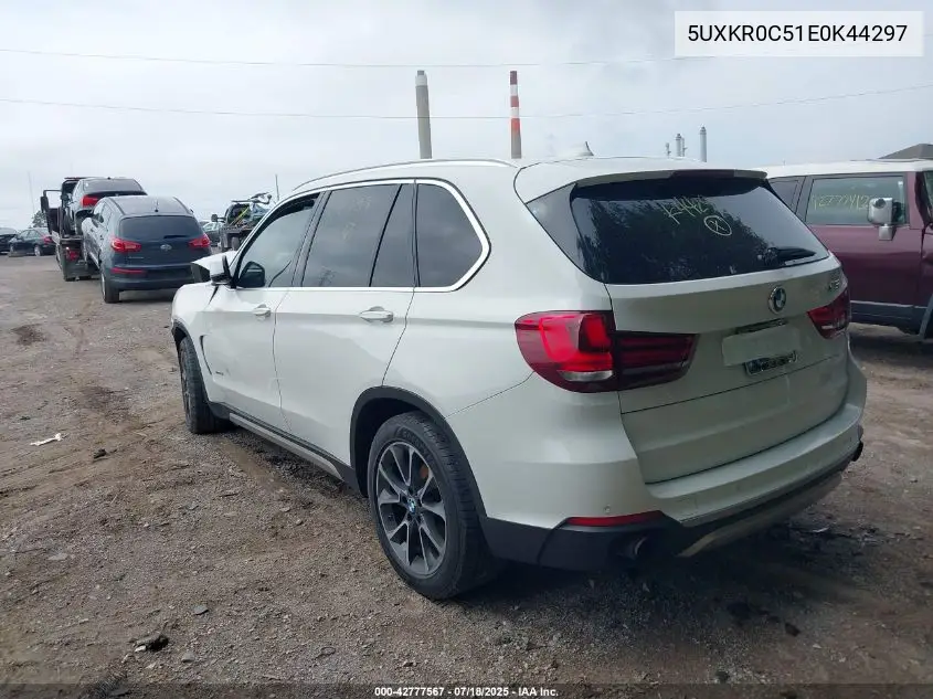 2014 BMW X5 xDrive35I VIN: 5UXKR0C51E0K44297 Lot: 42777567