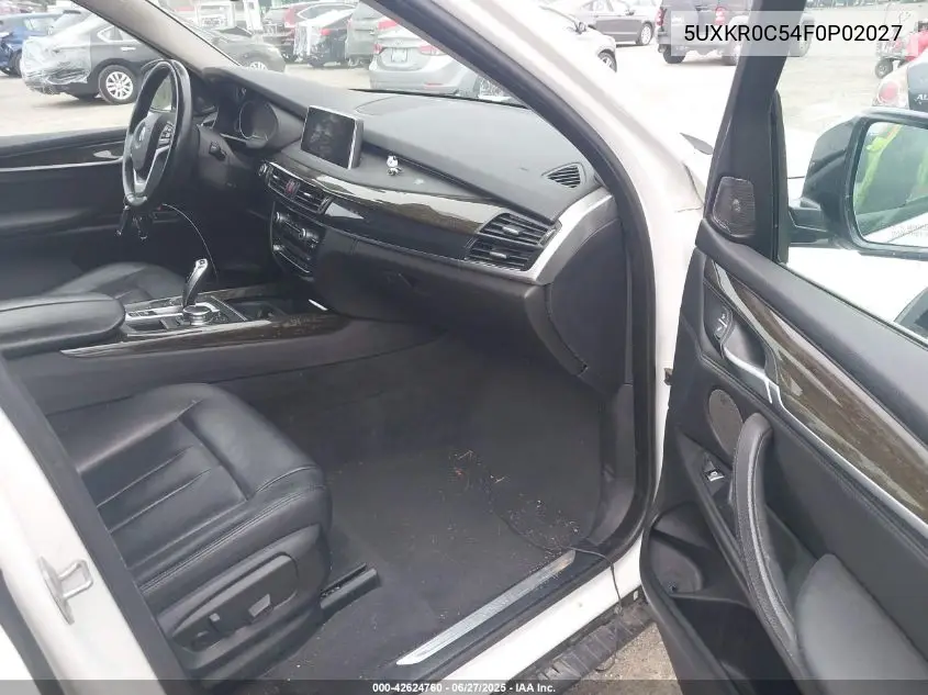 2015 BMW X5 xDrive35I VIN: 5UXKR0C54F0P02027 Lot: 42624760