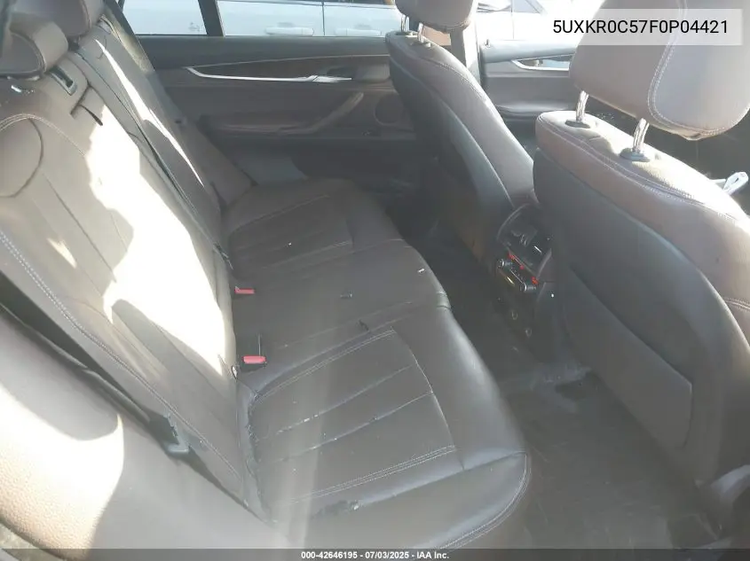 2015 BMW X5 xDrive35I VIN: 5UXKR0C57F0P04421 Lot: 42646195