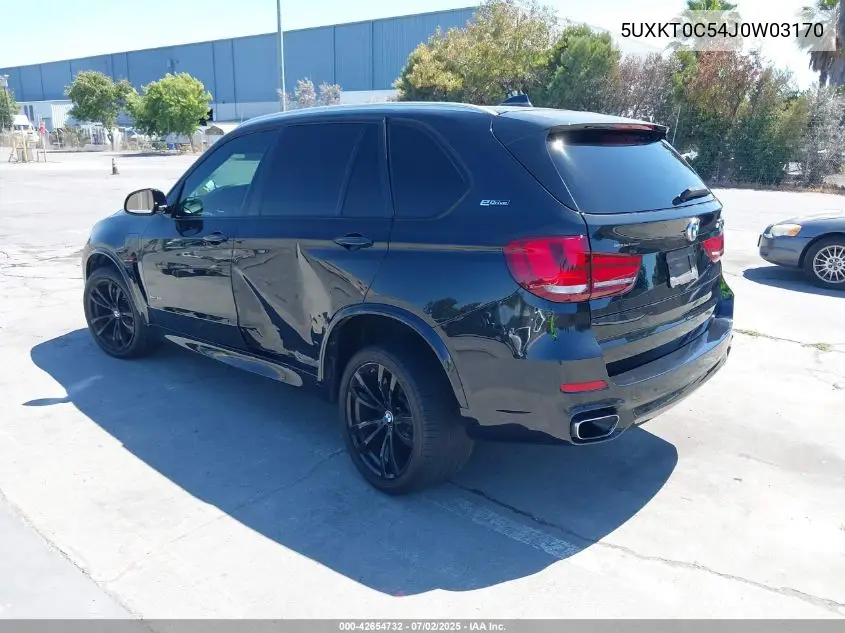 2018 BMW X5 Edrive xDrive40E Iperformance VIN: 5UXKT0C54J0W03170 Lot: 42654732