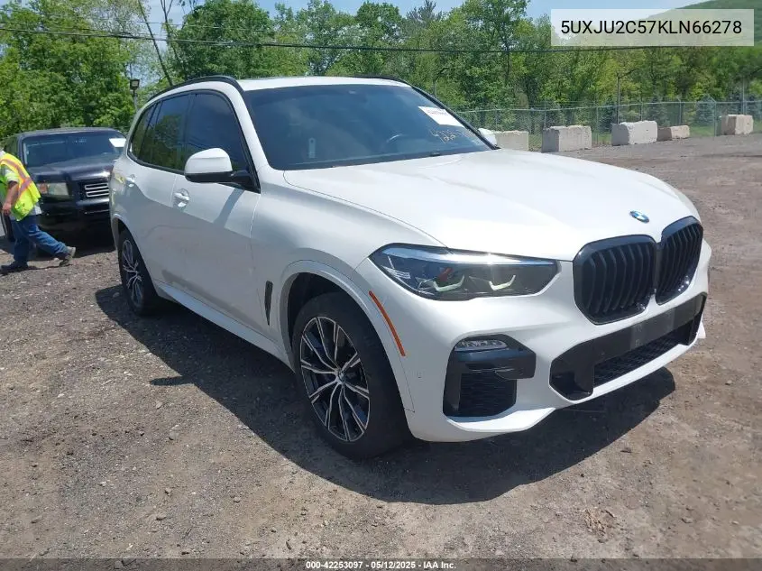 2019 BMW X5 xDrive50I VIN: 5UXJU2C57KLN66278 Lot: 42253097