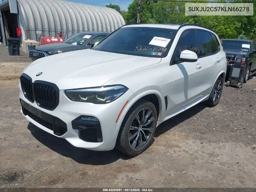 2019 BMW X5 xDrive50I VIN: 5UXJU2C57KLN66278 Lot: 42253097