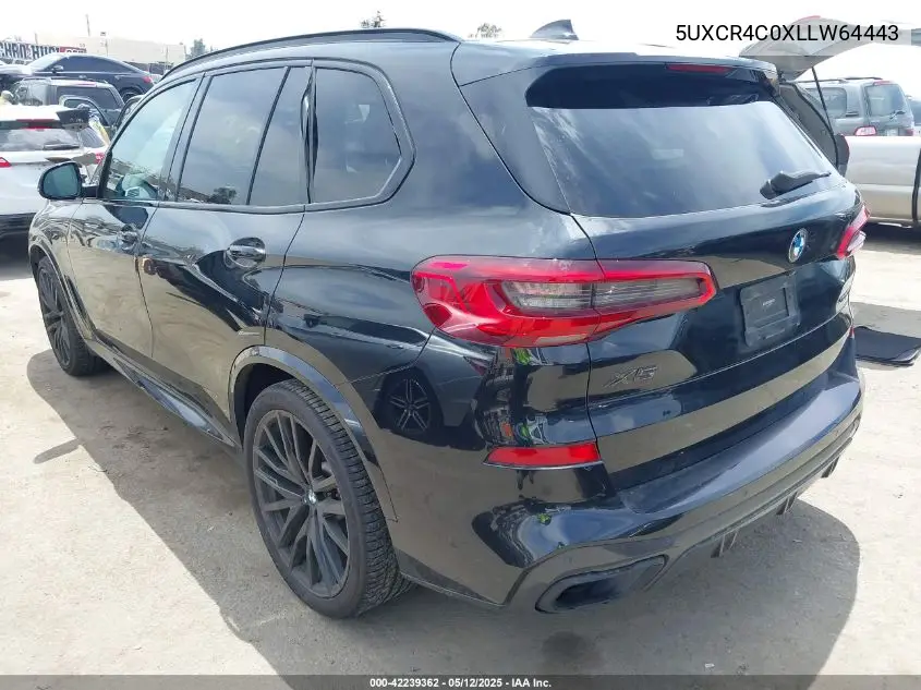 2020 BMW X5 Sdrive40I VIN: 5UXCR4C0XLLW64443 Lot: 42239362