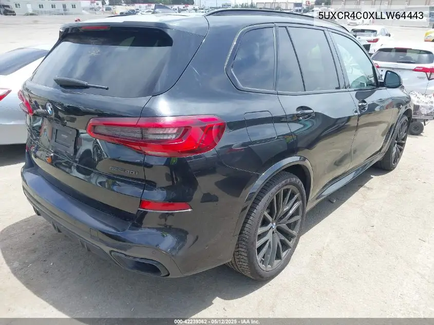 2020 BMW X5 Sdrive40I VIN: 5UXCR4C0XLLW64443 Lot: 42239362