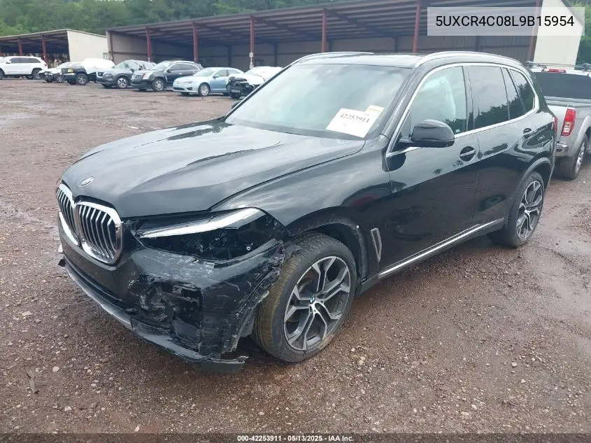2020 BMW X5 Sdrive40I VIN: 5UXCR4C08L9B15954 Lot: 42253911